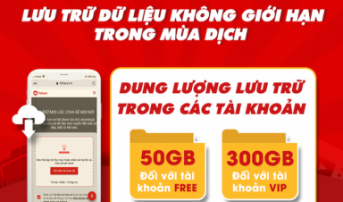 Giải pháp Fshare giúp lưu trữ dữ liệu không giới hạn